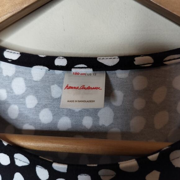 Hanna Andersson Girls Polka Dot Dress - Picture 7 of 8